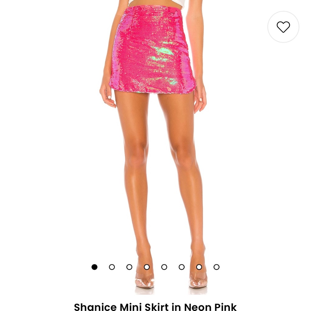 Superdown Shanice mini skirt in neon pink! New